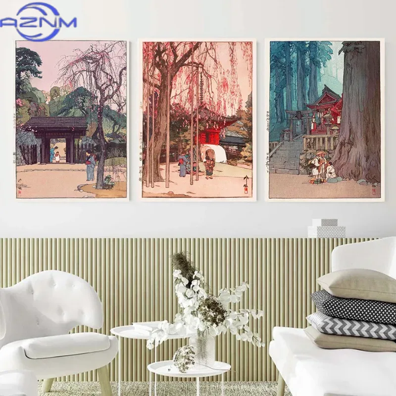 AZNM Retro Ukiyo-e Traditional - Japanese Lifestyle And Traditions บทวิจารณ์และราคา