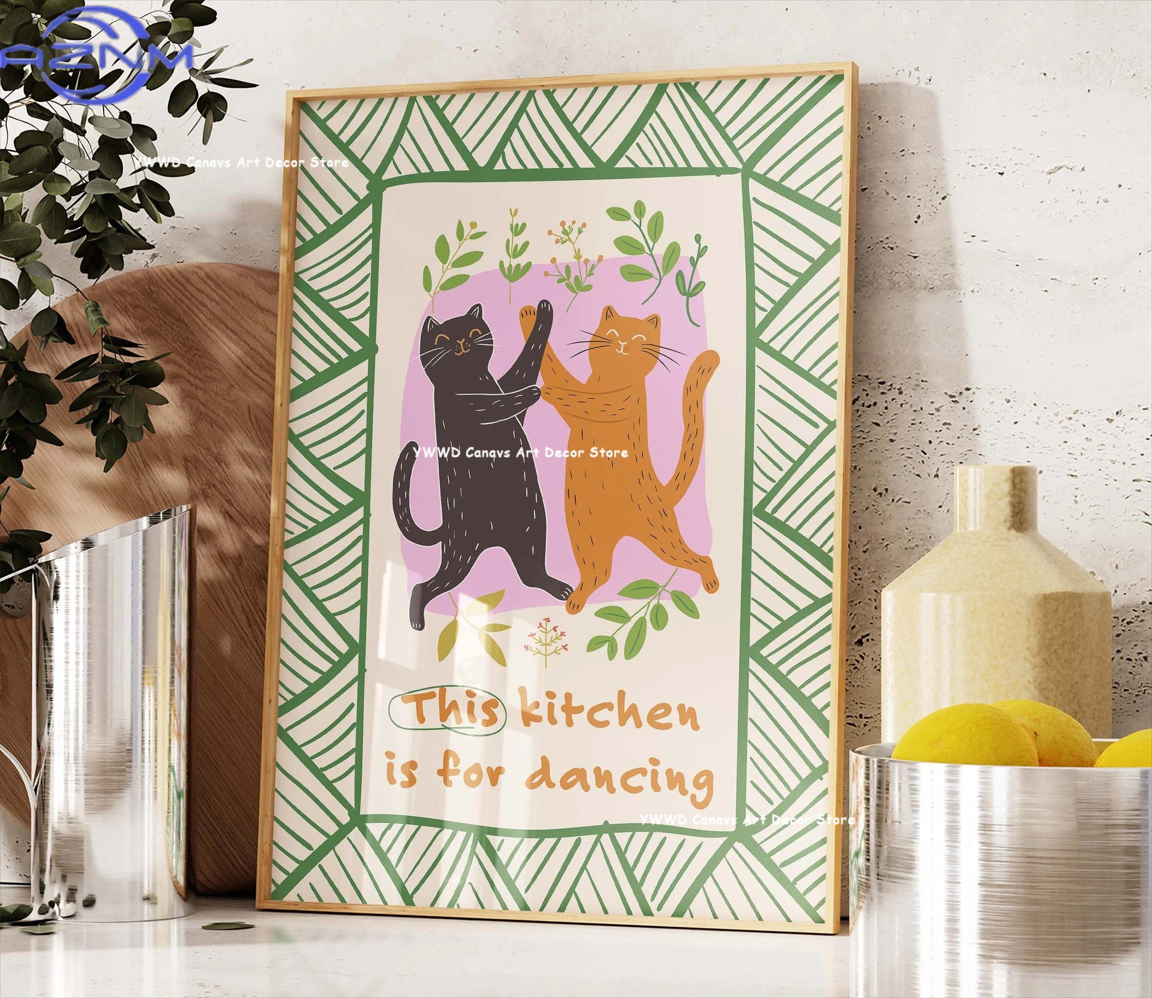 AZNM This Kitchen Is for Danci - Japanese Lifestyle Quotes บทวิจารณ์และราคา