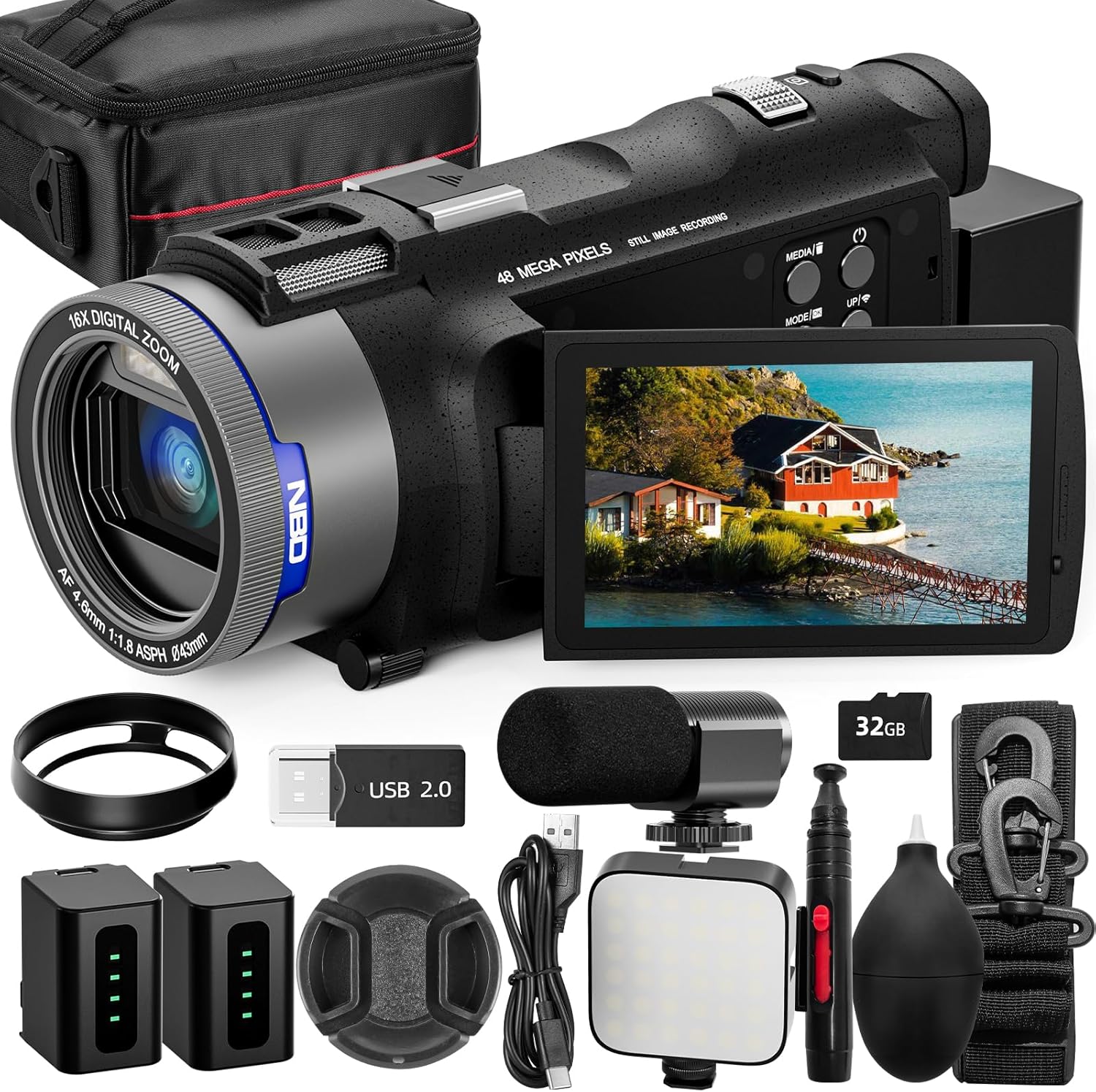 NBD 4K Camcorder Video Camera  - Japanese Lifestyle And Traditions บทวิจารณ์และราคา