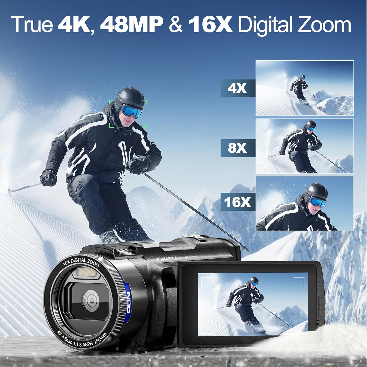 NBD 4K Camcorder Video Camera  - Japanese Lifestyle And Traditions บทวิจารณ์และราคา