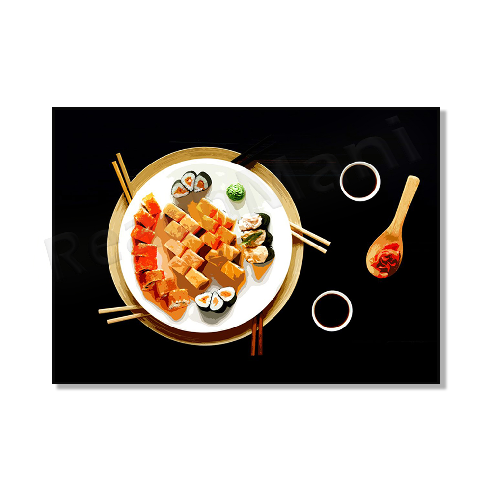 Japanese-style Wall Decoration - Japanese Lifestyle Food บทวิจารณ์และราคา