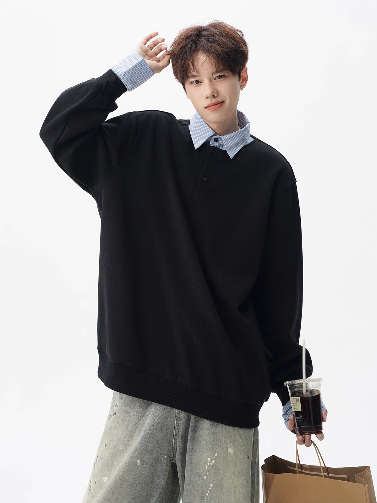 Man Plus Size Clothes No Hat H - Japanese Lifestyle Food บทวิจารณ์และราคา