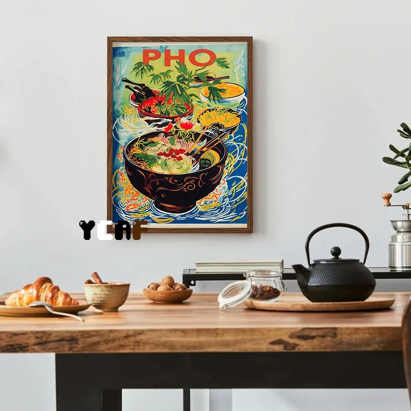 Vintage Japanese Food Poster C - Japanese Lifestyle Food บทวิจารณ์และราคา