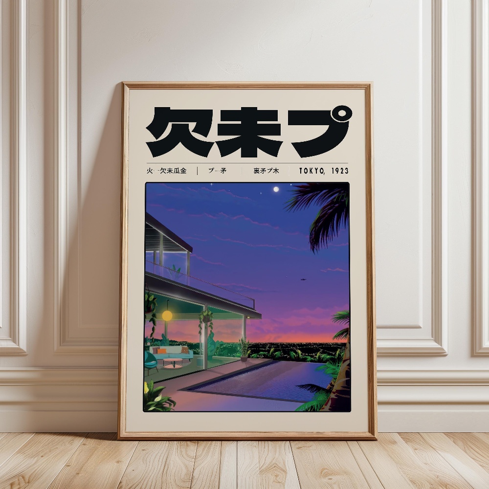 Retro Japanese Vaporwave Tokyo - Japanese Lifestyle And Culture บทวิจารณ์และราคา