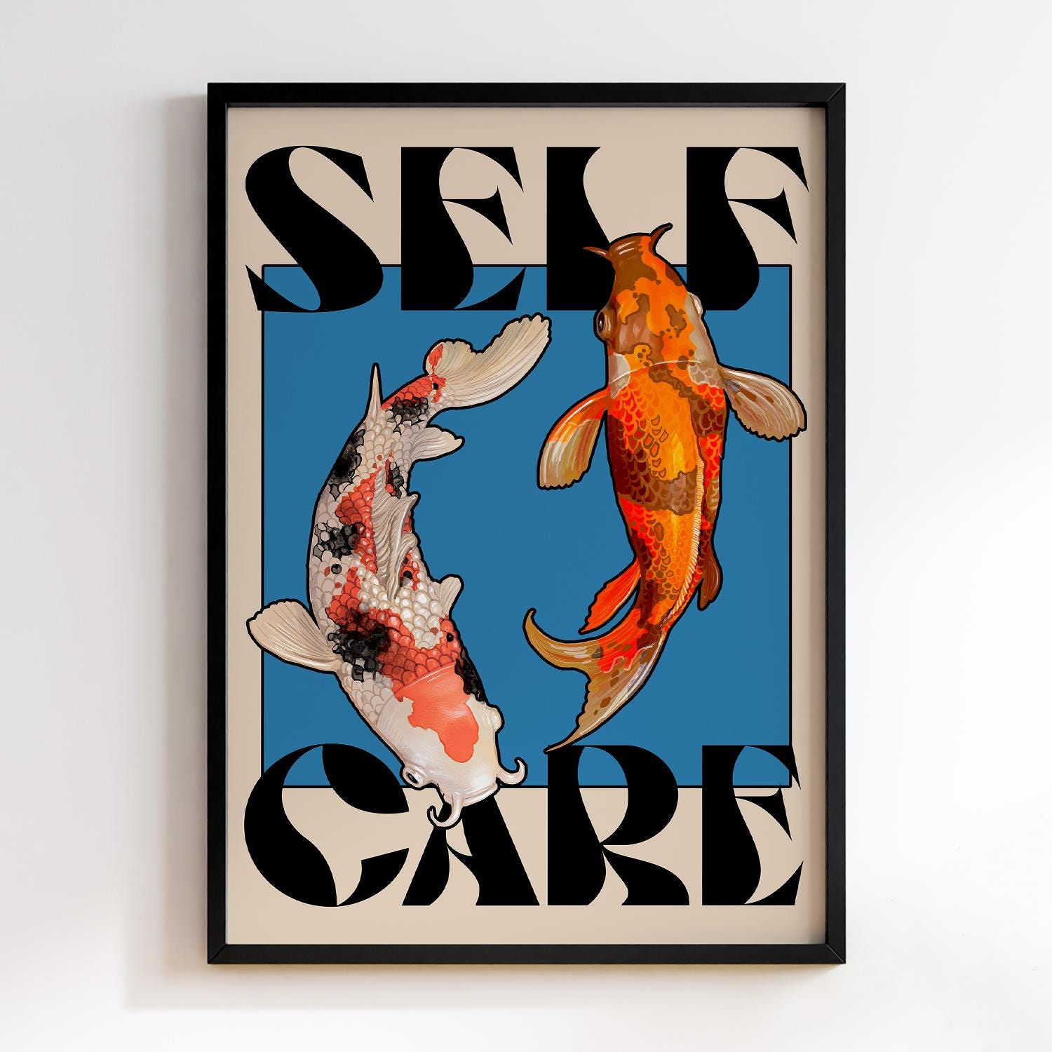 Japanese Red Koi Fish Canvas P - Lifestyle Of Japanese บทวิจารณ์และราคา