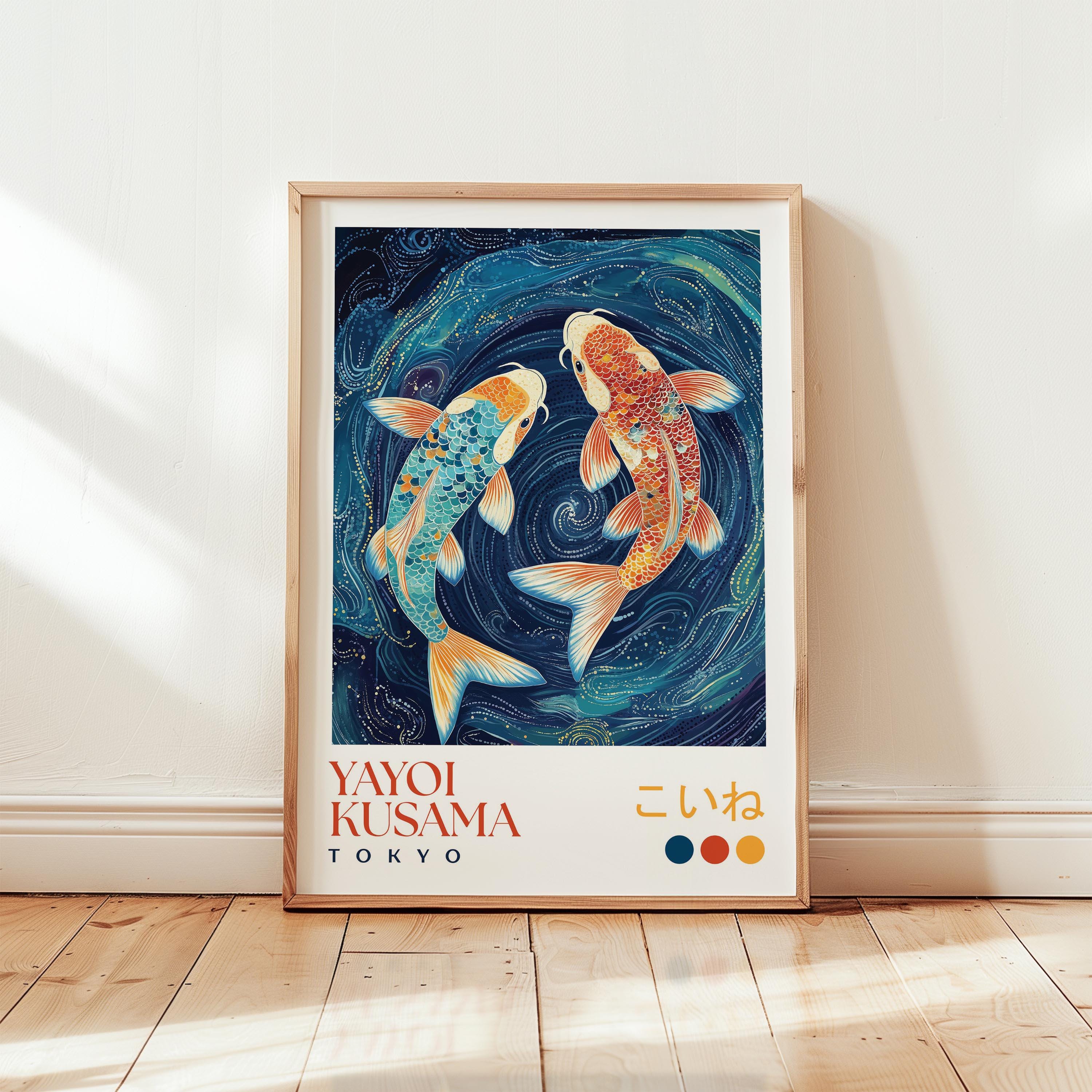 Japanese Red Koi Fish Canvas P - Lifestyle Of Japanese บทวิจารณ์และราคา