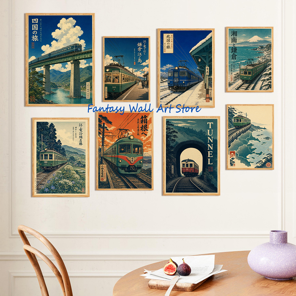 Japanese Train Blue Railway St - Lifestyle Of Japanese บทวิจารณ์และราคา