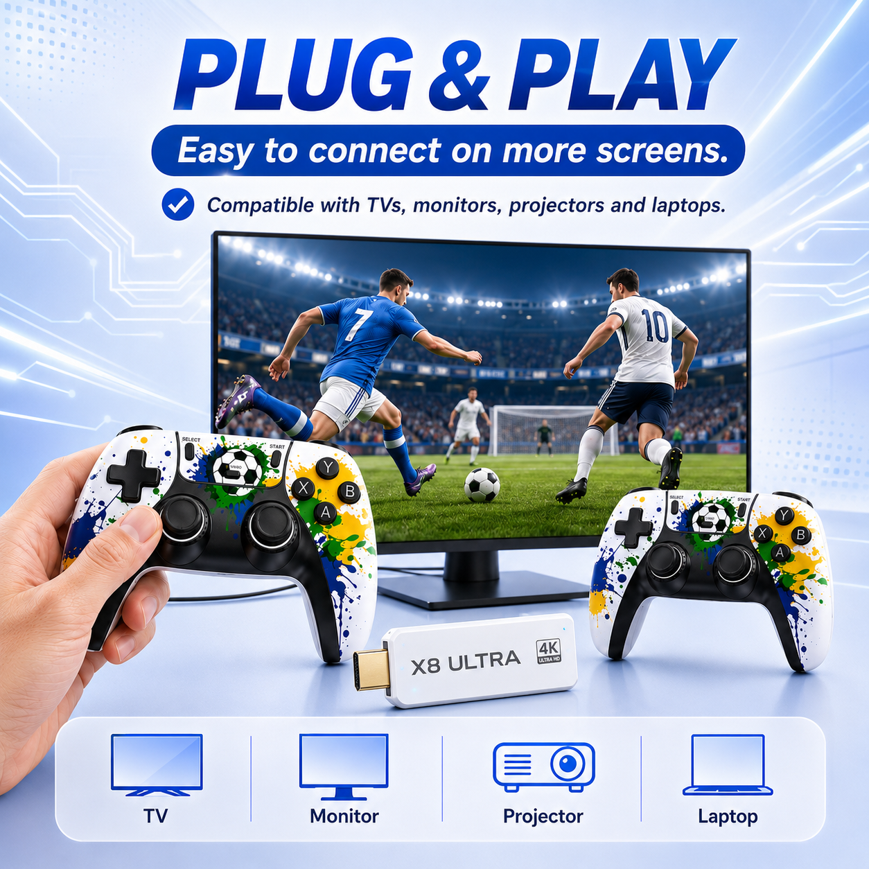 X8 Ultra 4K  Game Console 5000 - Japanese Lifestyle And Traditions บทวิจารณ์และราคา