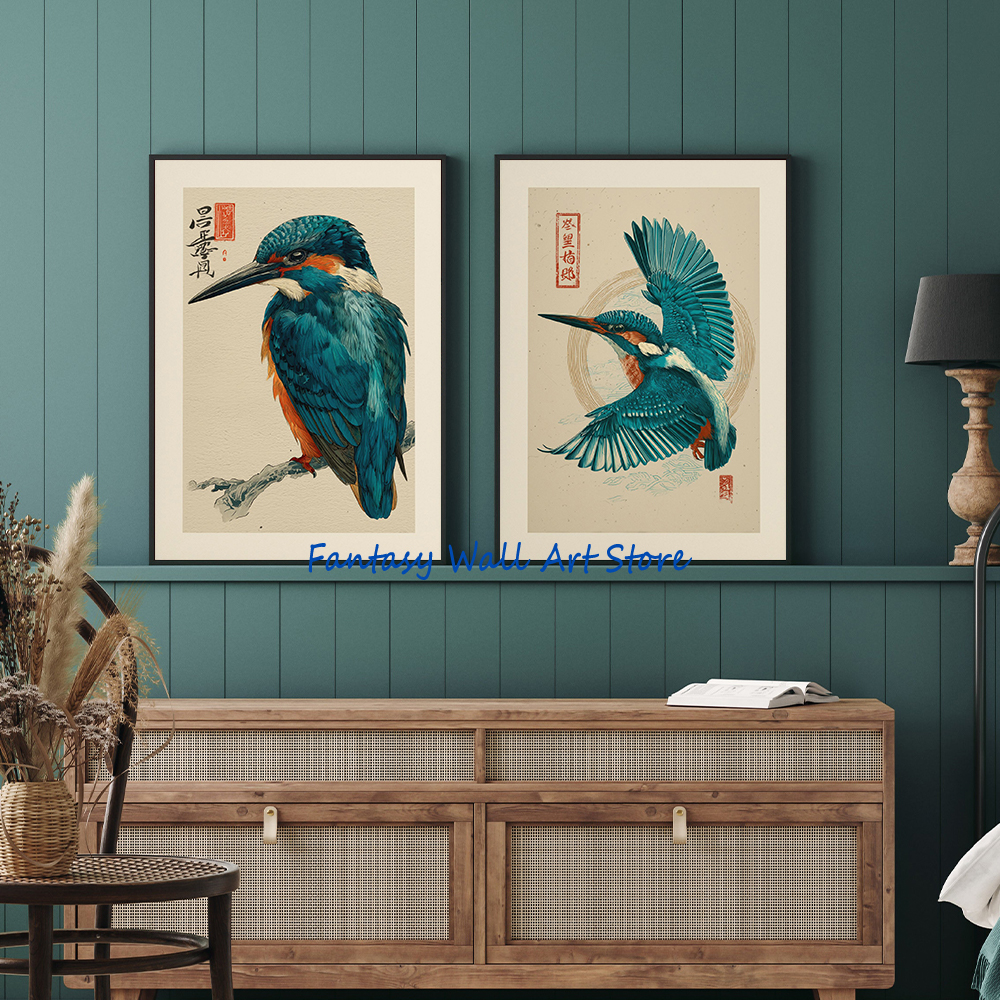 Birds Vintage Asian Traditiona - Japanese Lifestyle And Traditions บทวิจารณ์และราคา