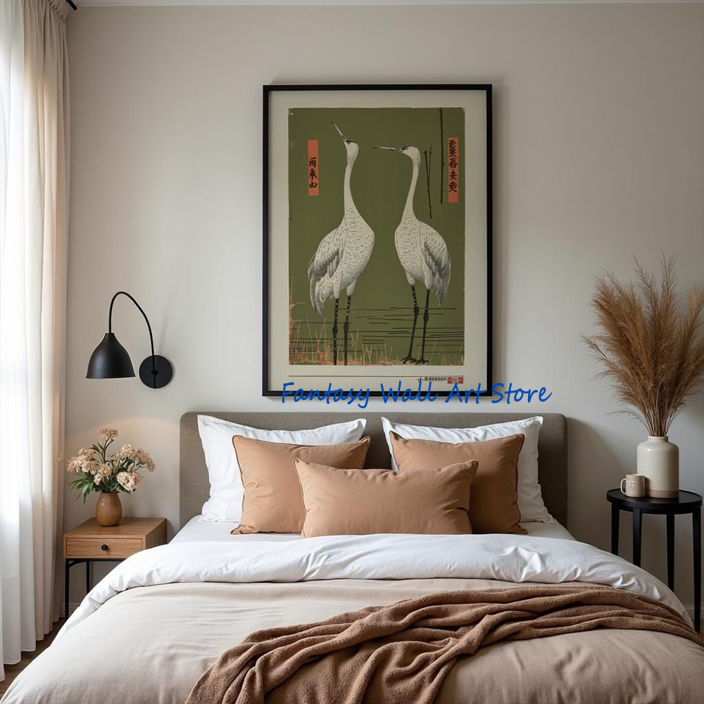 Birds Vintage Asian Traditiona - Japanese Lifestyle And Traditions บทวิจารณ์และราคา