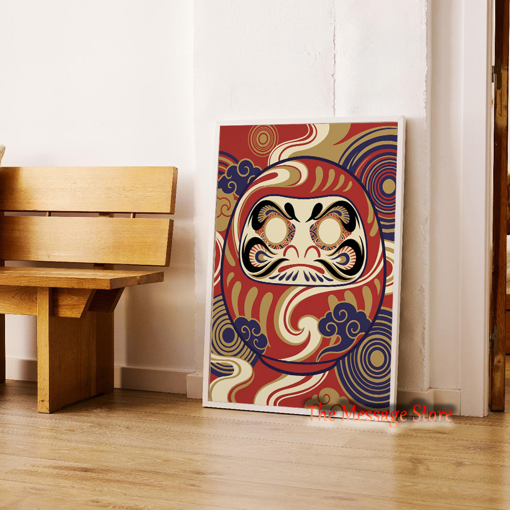 Japanese Daruma Doll Vintage S - Japanese Lifestyle And Traditions บทวิจารณ์และราคา