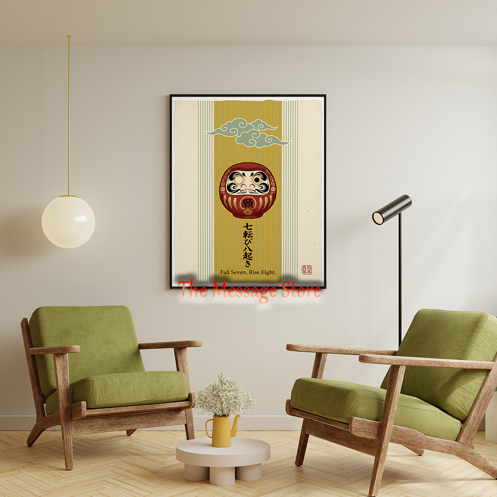 Japanese Daruma Doll Vintage S - Japanese Lifestyle And Traditions บทวิจารณ์และราคา