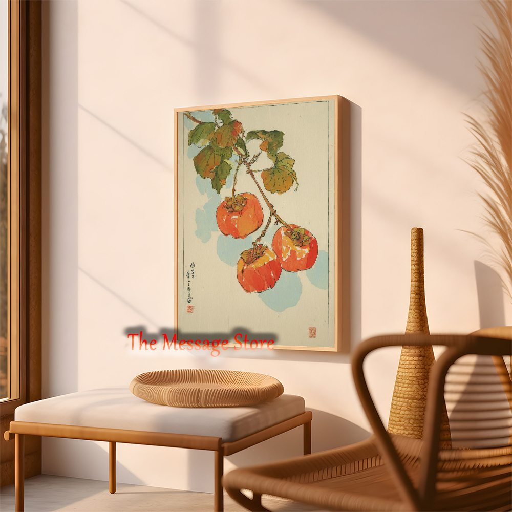 Persimmons Basket Persimmons B - Japanese Lifestyle And Traditions บทวิจารณ์และราคา