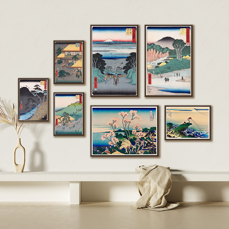 Japanese Prints Wall Art Canva - Japanese Lifestyle And Traditions บทวิจารณ์และราคา