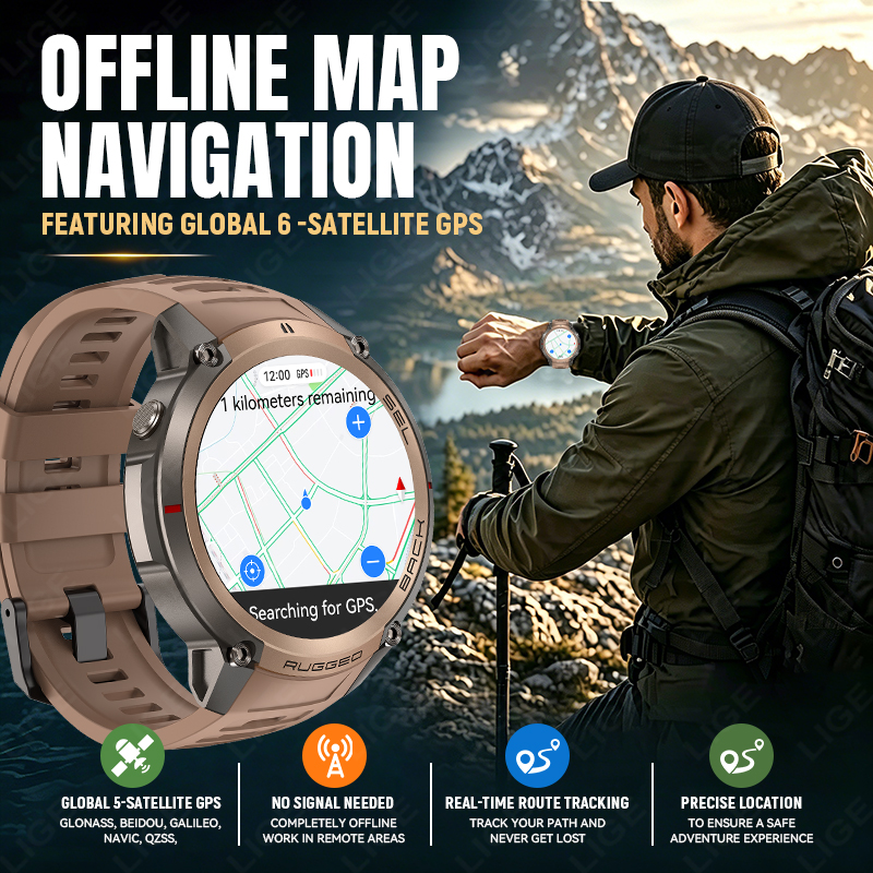 Outdoor Sport Smart Watch 500m - Lifestyle Of Japanese บทวิจารณ์และราคา