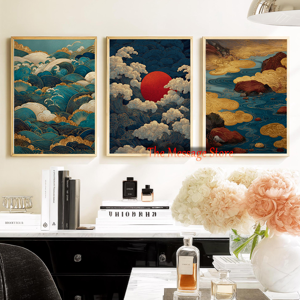 Japanese Landscape Abstract Go - Lifestyle Of Japanese บทวิจารณ์และราคา