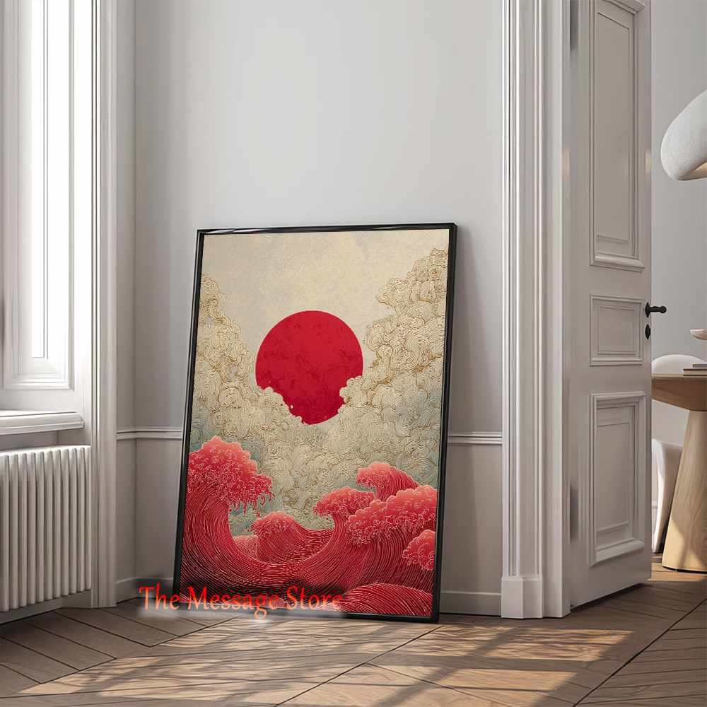 Japanese Landscape Abstract Go - Lifestyle Of Japanese บทวิจารณ์และราคา